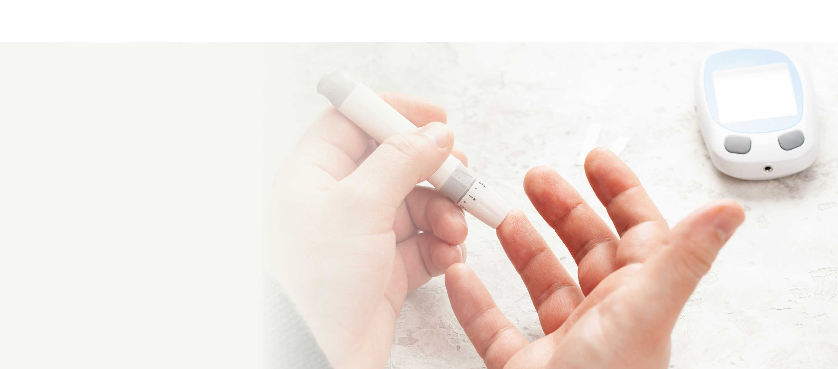 Side effects, image of hyperglycaemia testing