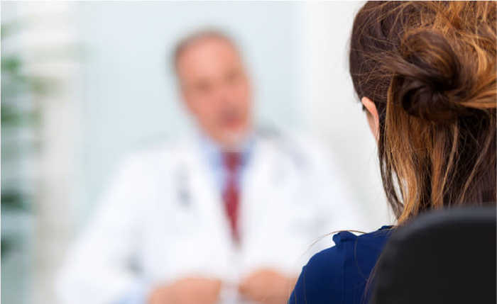 What is PIK3CA, image of patient with doctor